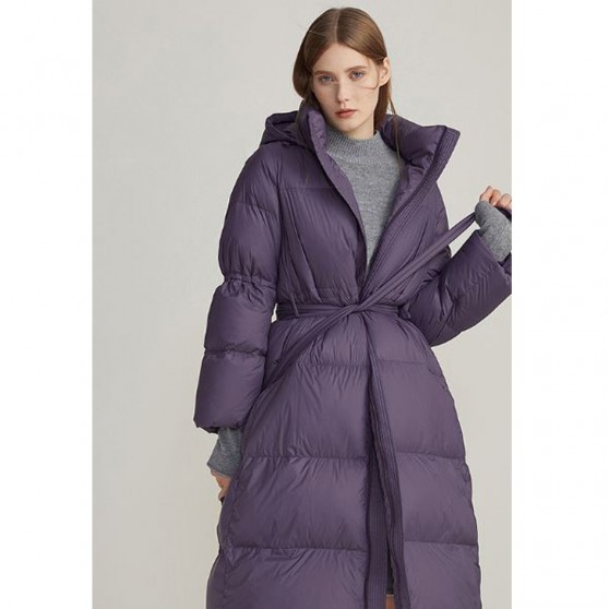 Clothing on Model Photography Service - Women's Winter Coat 