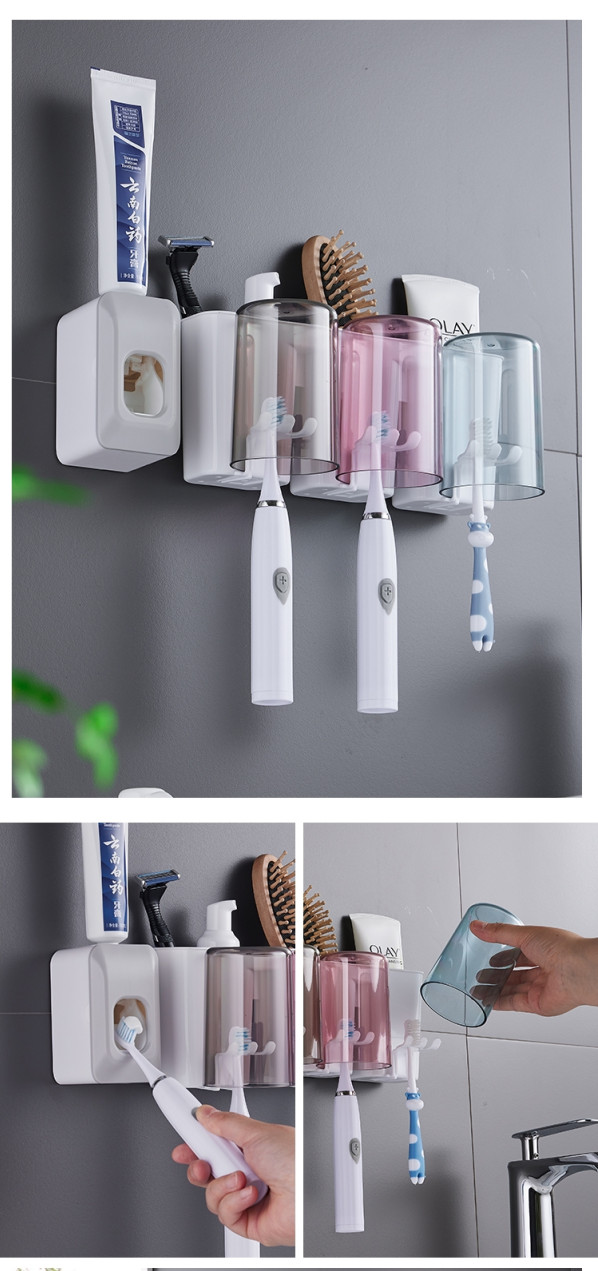 bathroom hangers photo shoot