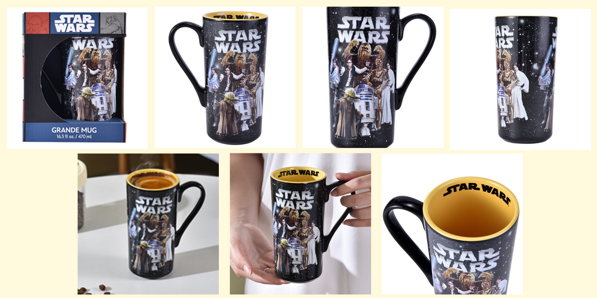 licensed grande mug product photography china