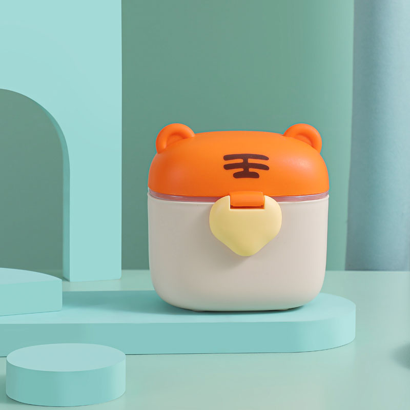 aesthetic shot for amazon storage box, baby formula storage box photography